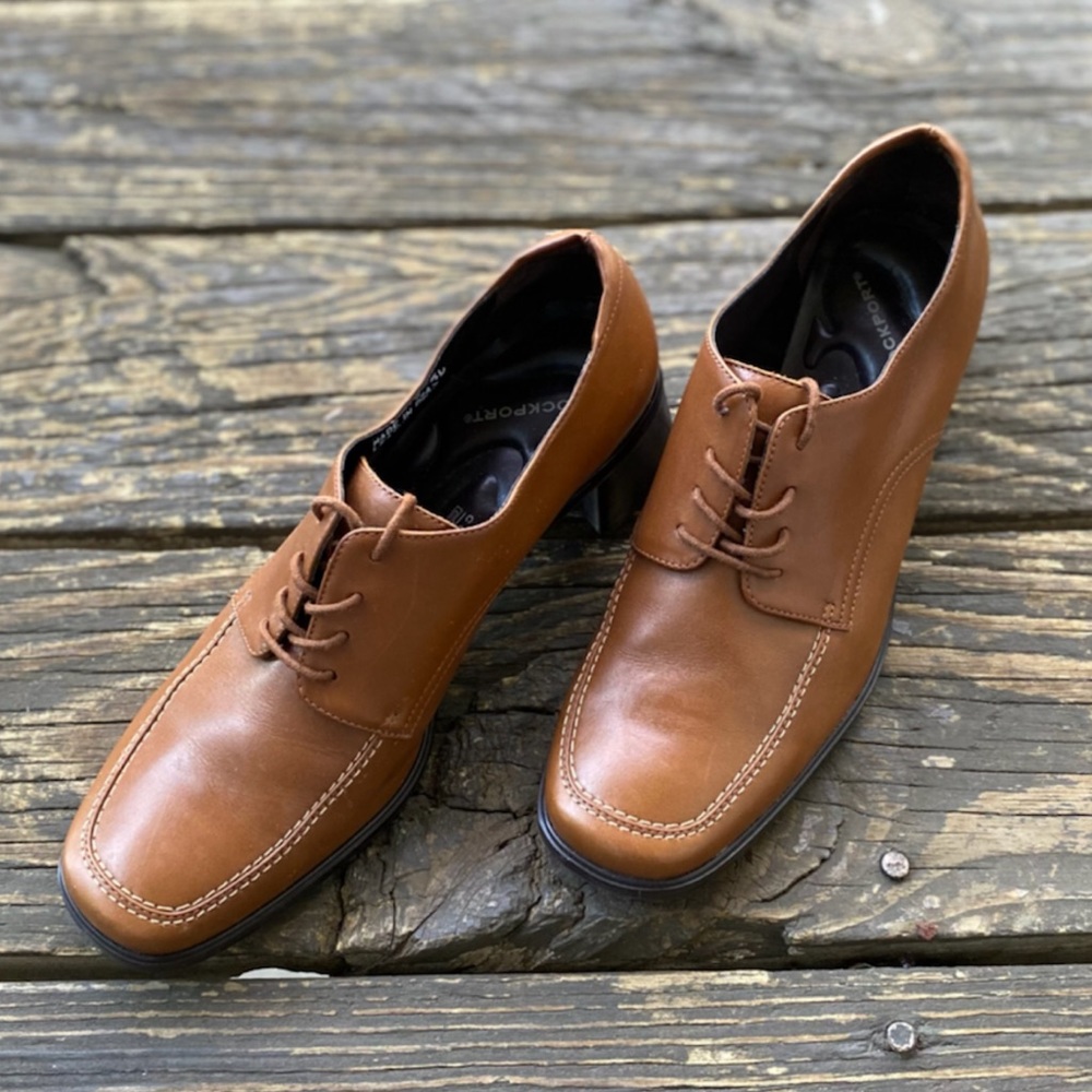 Leather Rockport Comfort DMX Sz 7.5 W